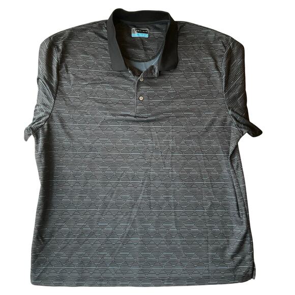 PGA Tour Golf Men Short Sleeve Polo Shirt Size 2XL, Gray - Picture 1 of 7